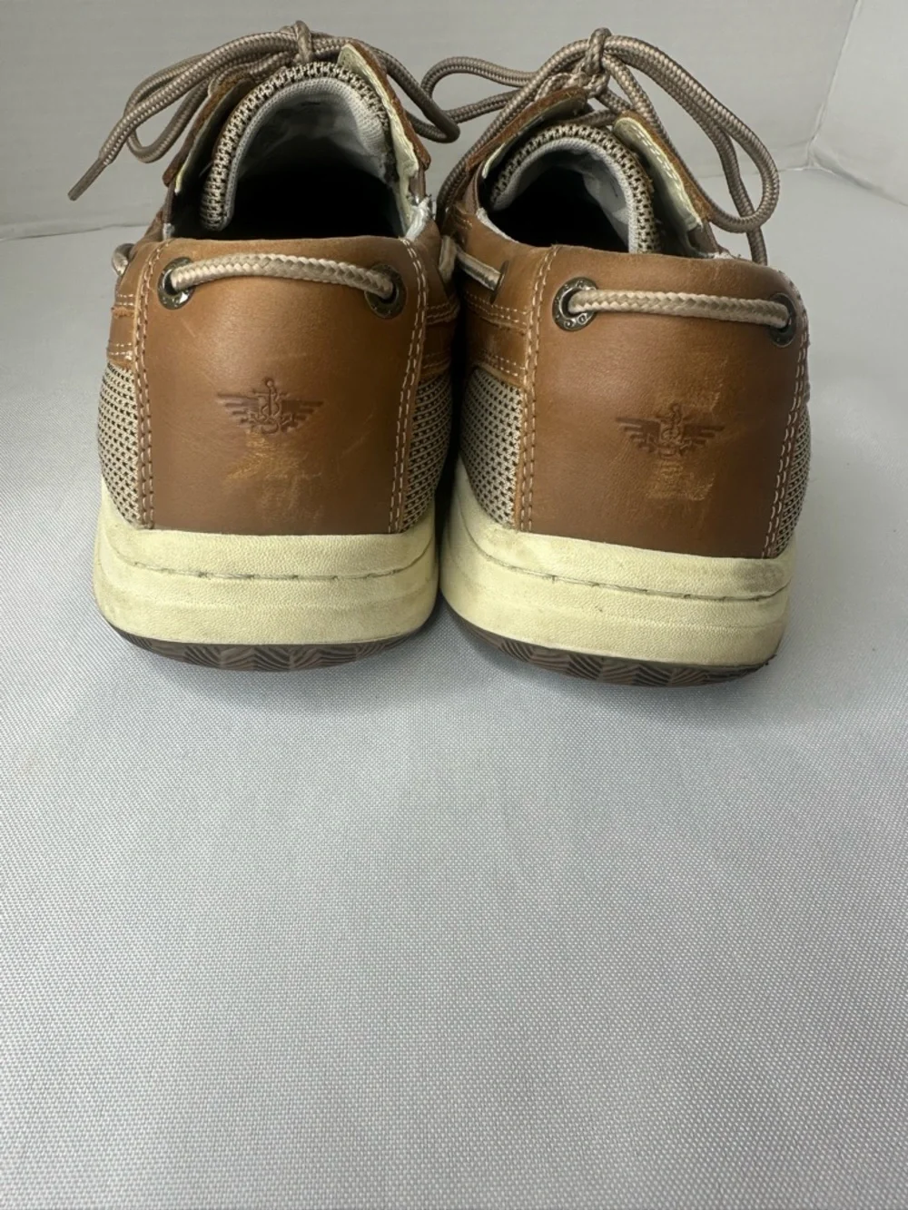 Dockers Men's BeaconTan/Brown Leather Casual Classic Boat Shoes